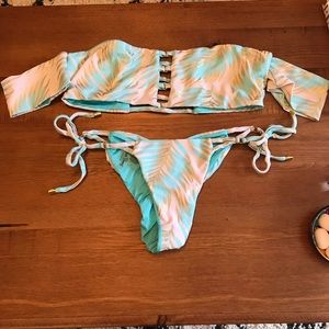Beach Bunny Bandeau Bikini